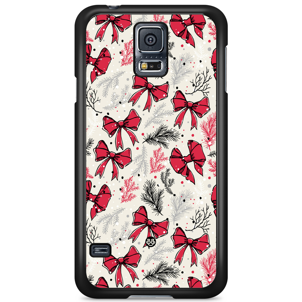 Samsung Galaxy S5/S5 NEO Case - Christmas Bows