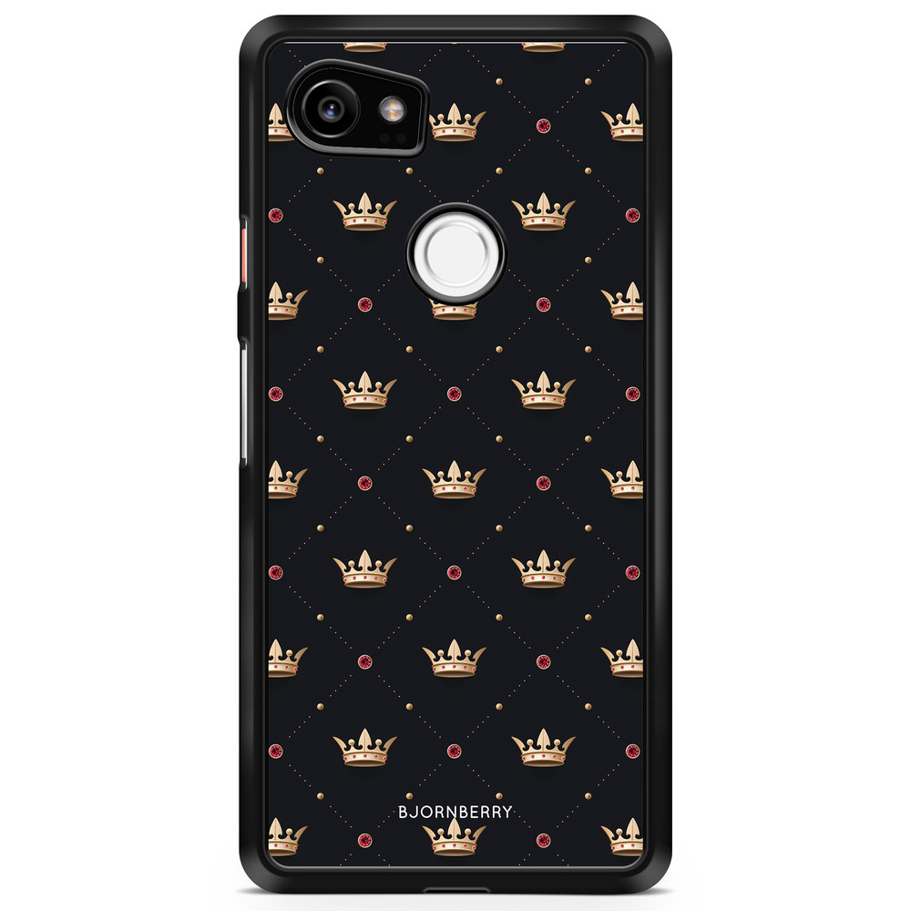 Google Pixel 2 XL Case - Golden Crowns