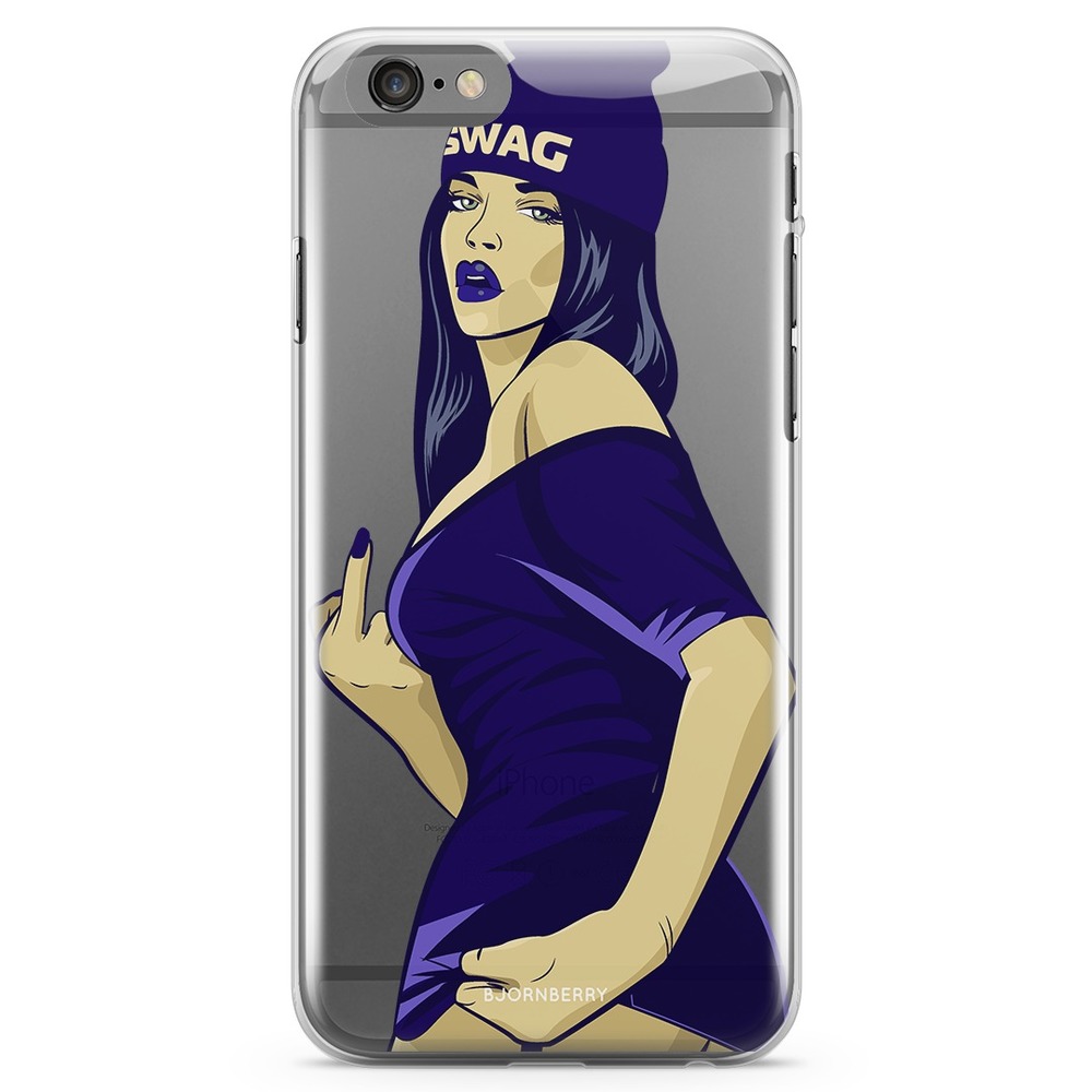 iPhone 6/6s TPU Case - Swag Girl
