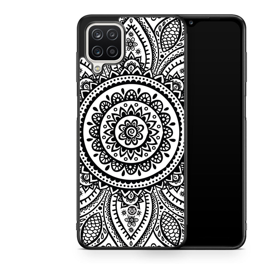 Samsung Galaxy A12 Case - Henna Mandala