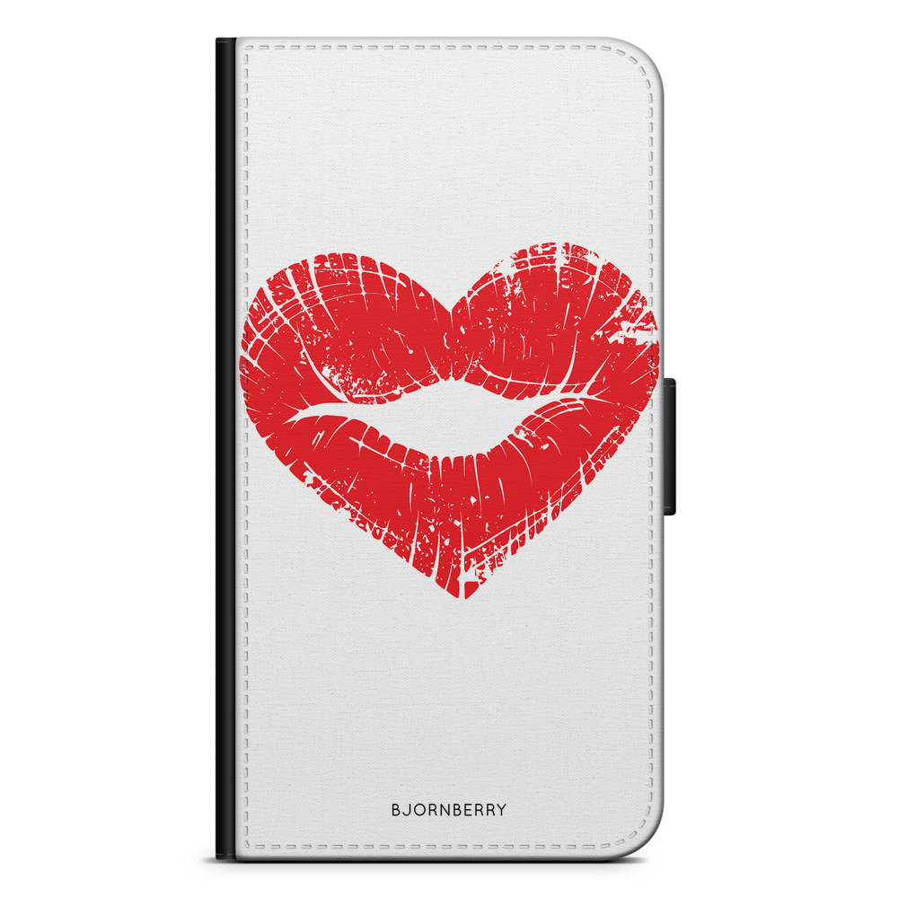 Huawei Honor 9 Wallet Case - Heart Lips