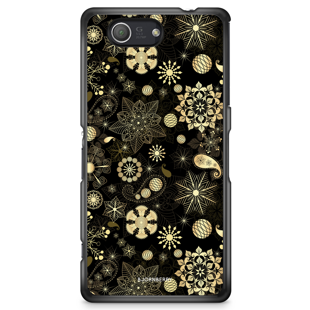 Sony Xperia Z3 Compact Case - Christmas Glitter