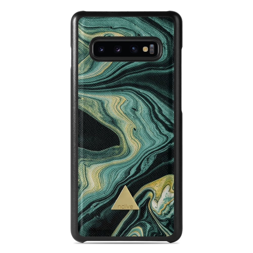 Naive Samsung Galaxy S10 Case - Green Dream