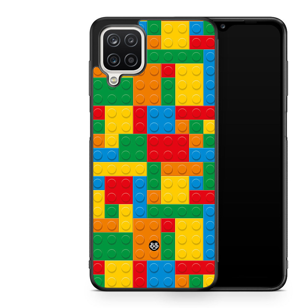 Samsung Galaxy A12 Case - Building bricks