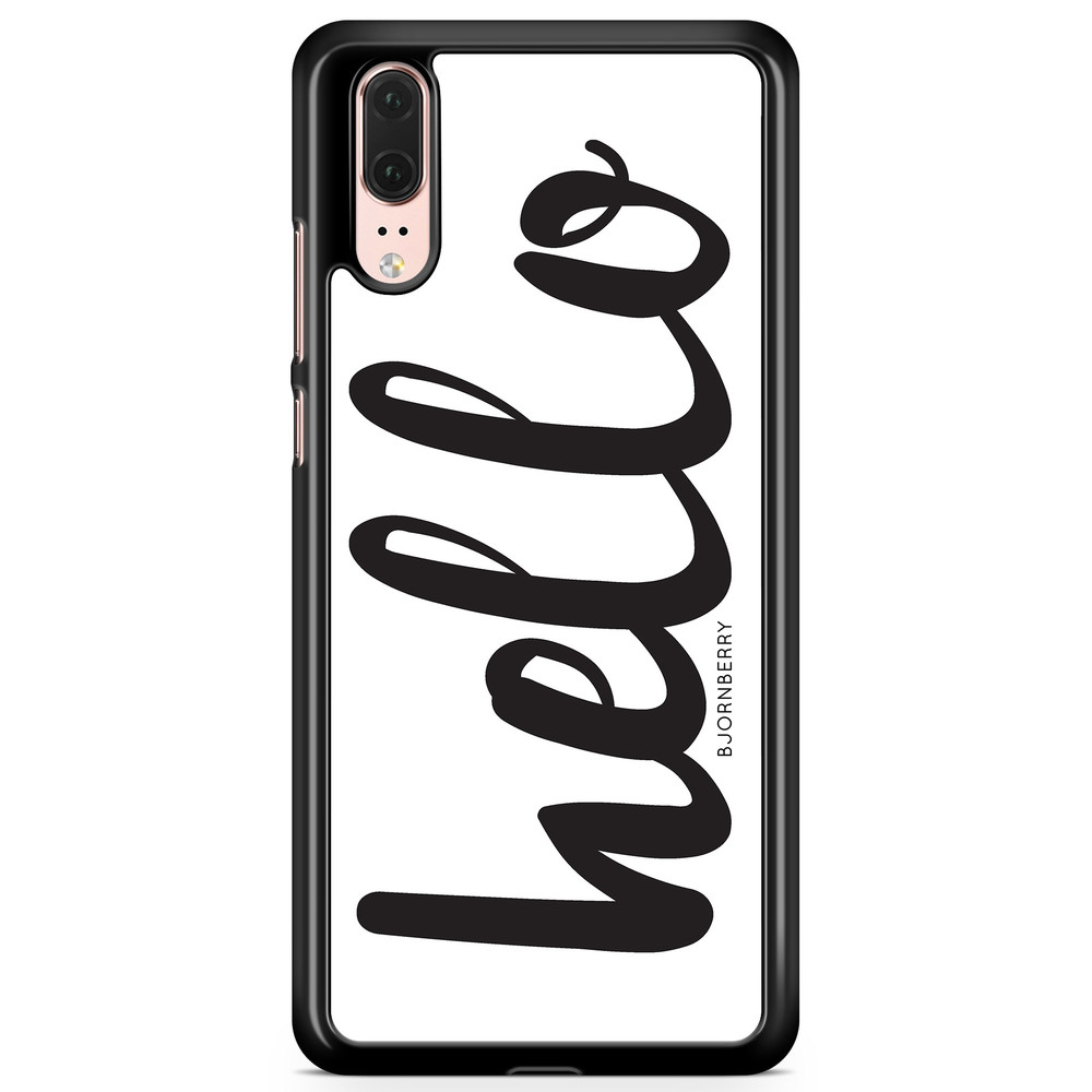 Huawei P20 Case - Hello Black
