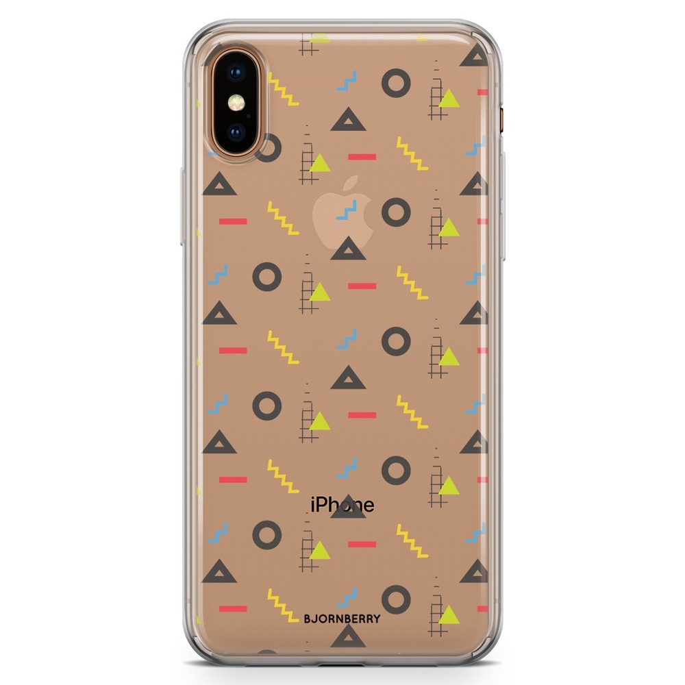 iPhone Xs Max Fashion Case - 80s Pattern
