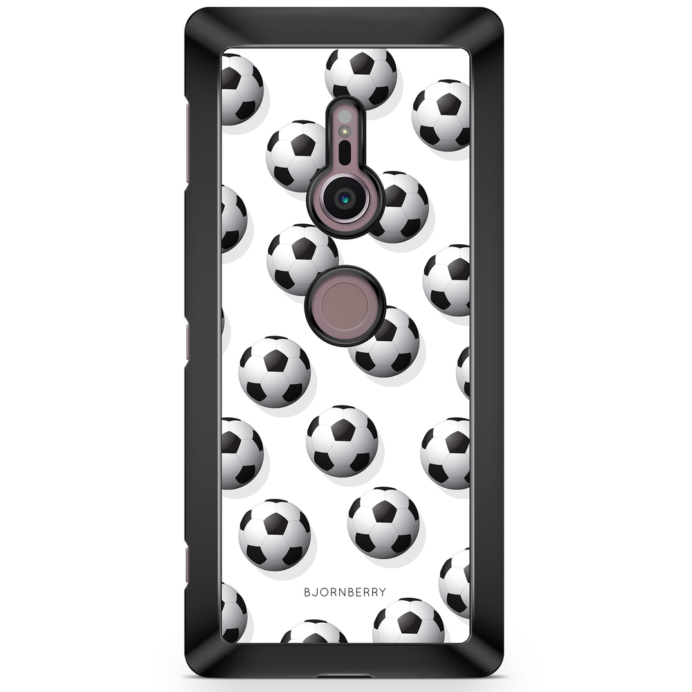 Sony Xperia XZ2 Case  - Footballs Pattern