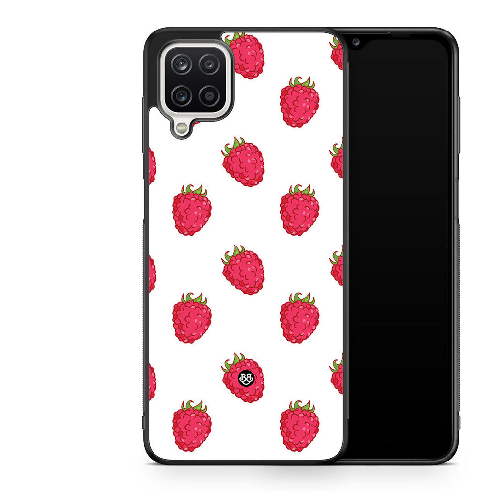 Samsung Galaxy A12 Case - Raspberry