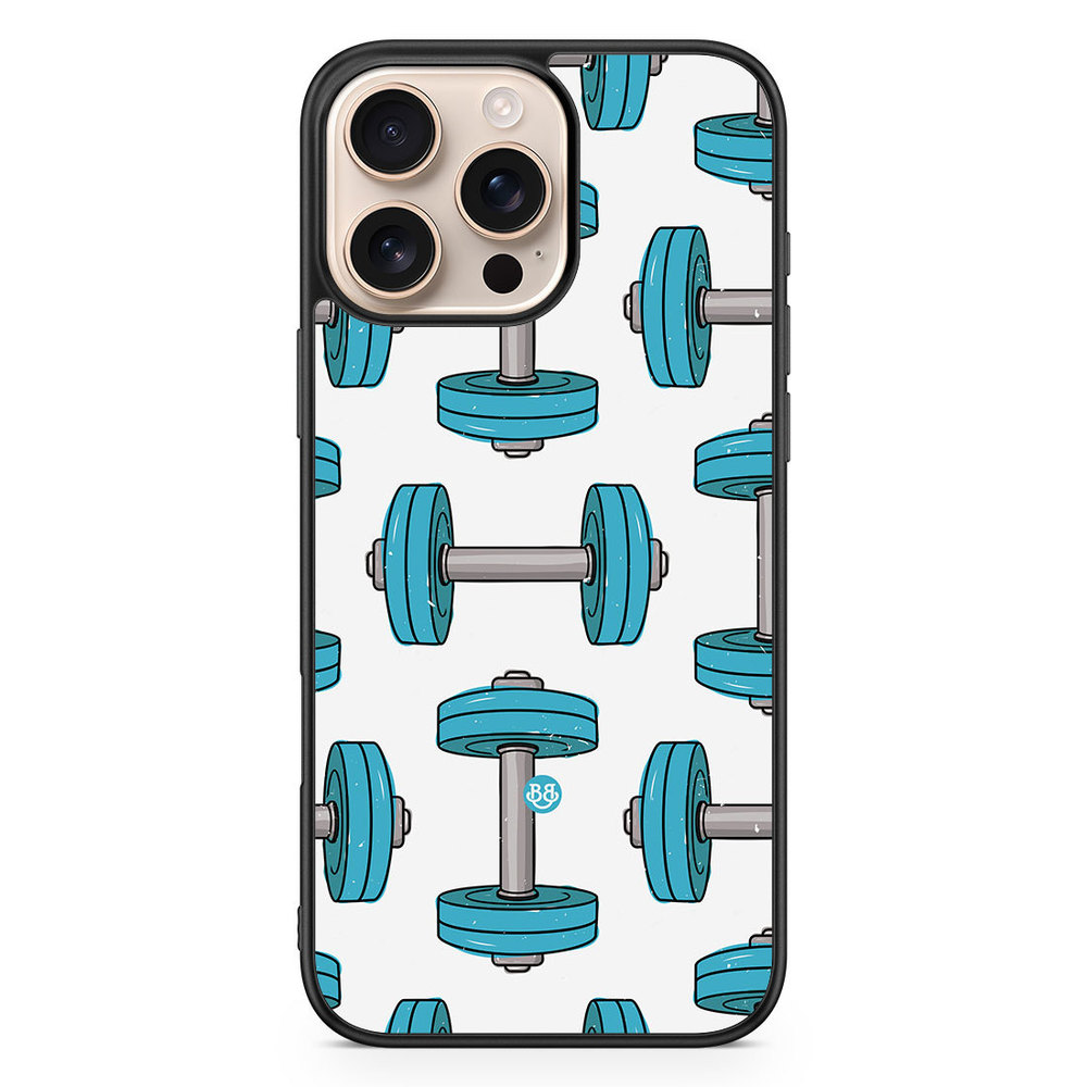 iPhone 16 Pro Max Case - Dumbbells