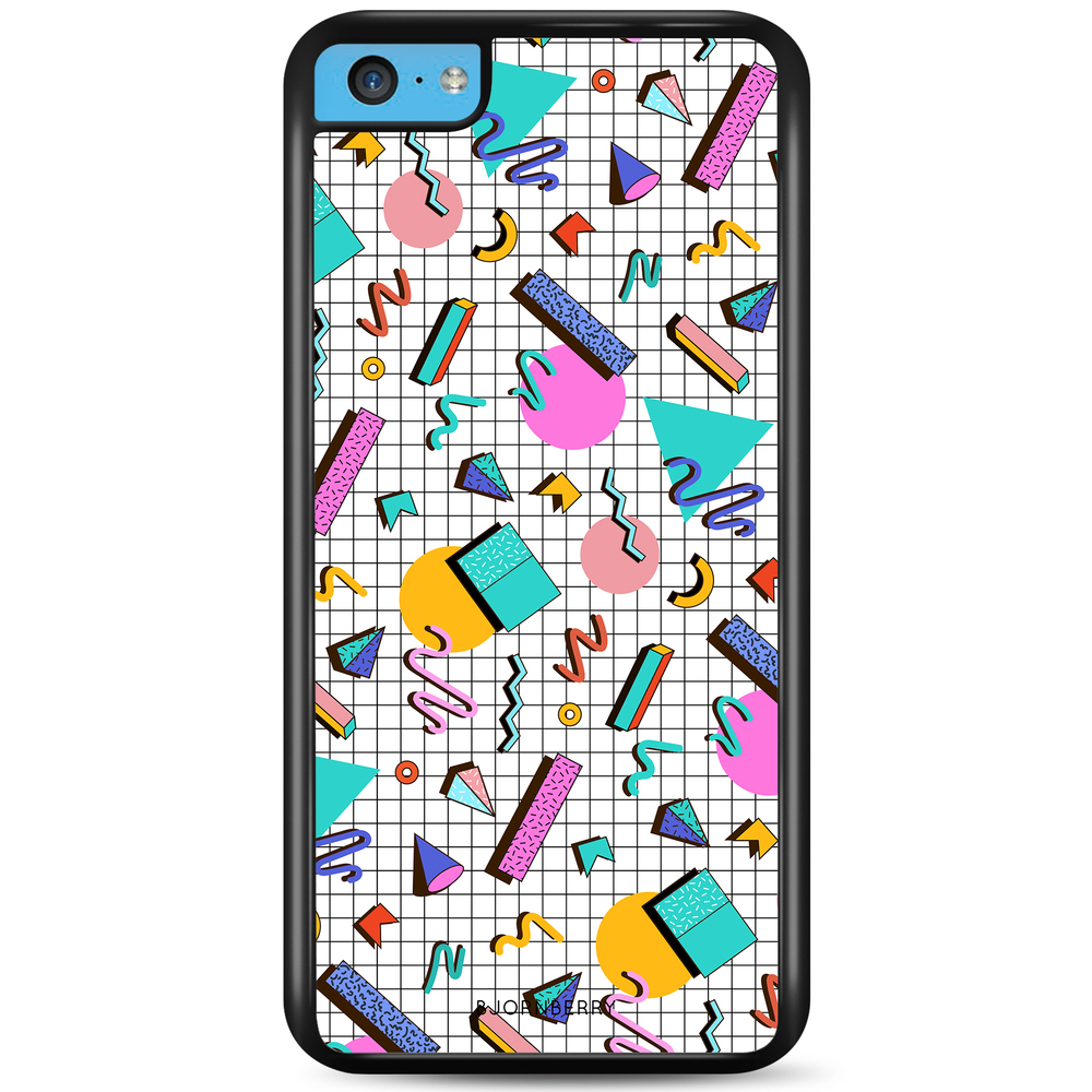 iPhone 5C Skal - 80-tals Mönster