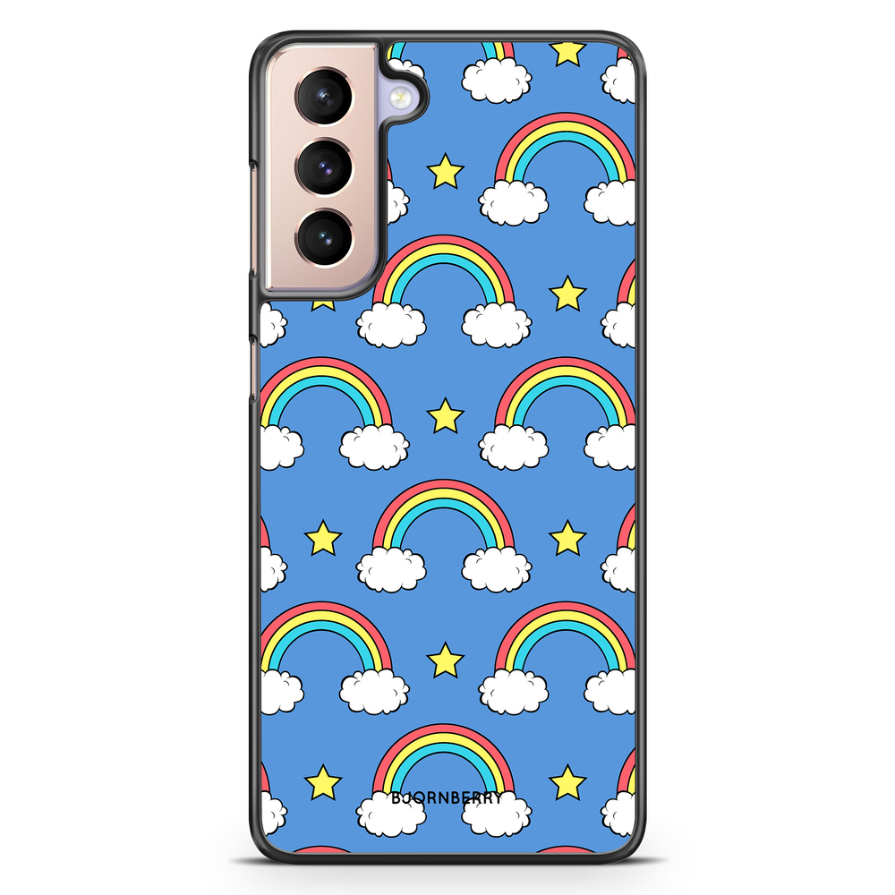 Samsung Galaxy S21 Case - Rainbow Pattern