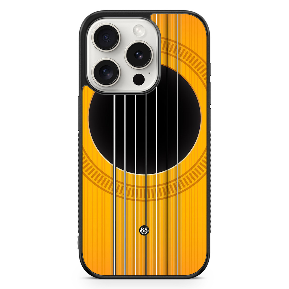 iPhone 15 Pro Skal - Gitarrhål