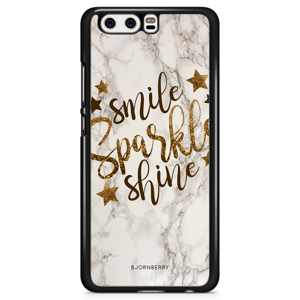 Huawei P10 Case - Smile,Sparkle,Shine