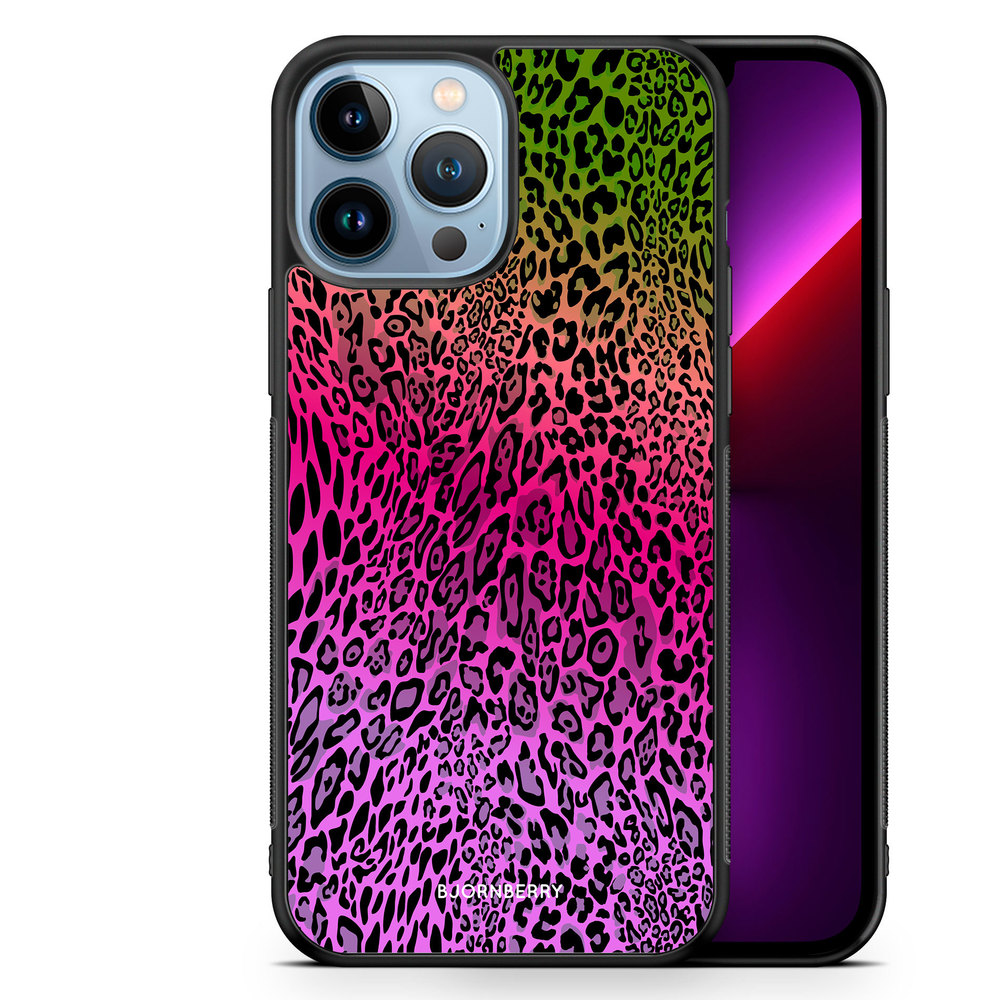 iPhone 13 Pro Max Case - Gradient Leopard