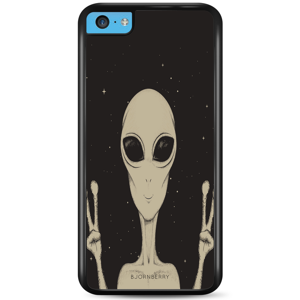 iPhone 5C Case - Peace Alien