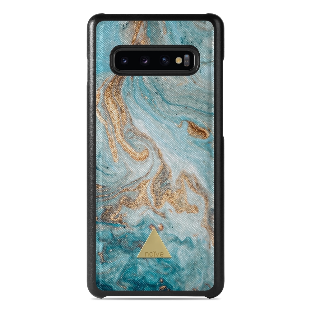 Naive Samsung Galaxy S10 Case - Turquoise Dream