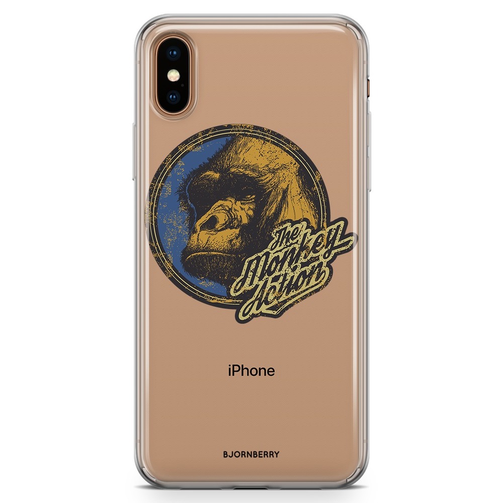 iPhone Xs Max Fashion Case - Monkey Action