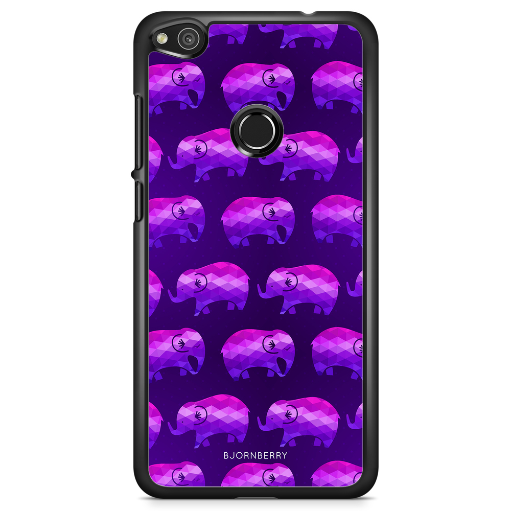 Huawei Honor 8 Lite Case - Purple Elephant