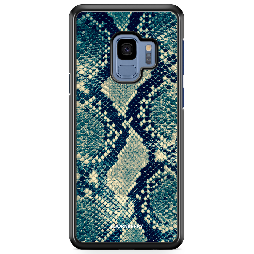 Samsung Galaxy S9 Case - Blue Snakeskin