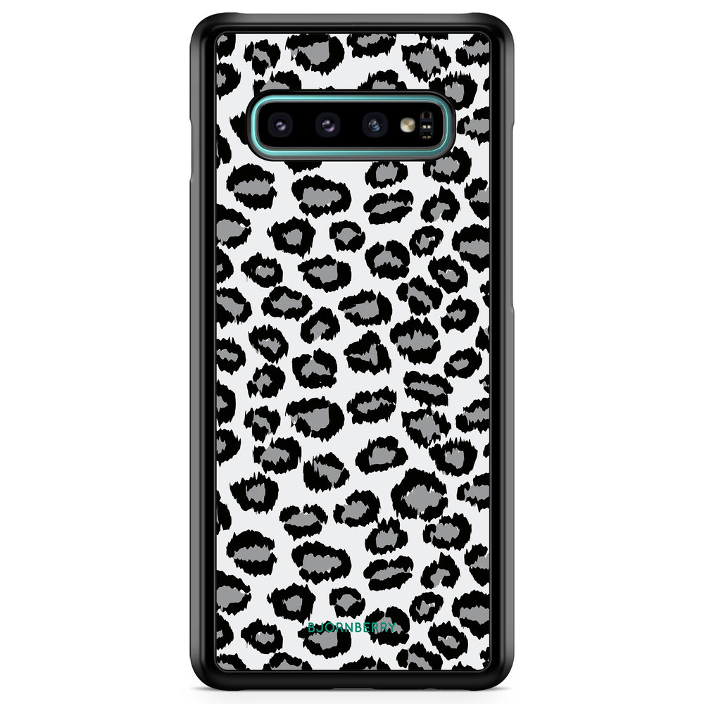 Samsung Galaxy S10 Case - Gray Leopard
