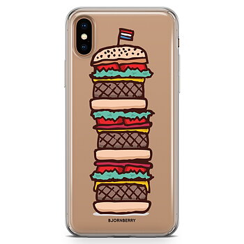 iPhone Xs Max Fashion Case - Burger