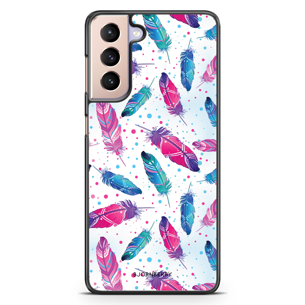 Samsung Galaxy S21 Case - Feathers