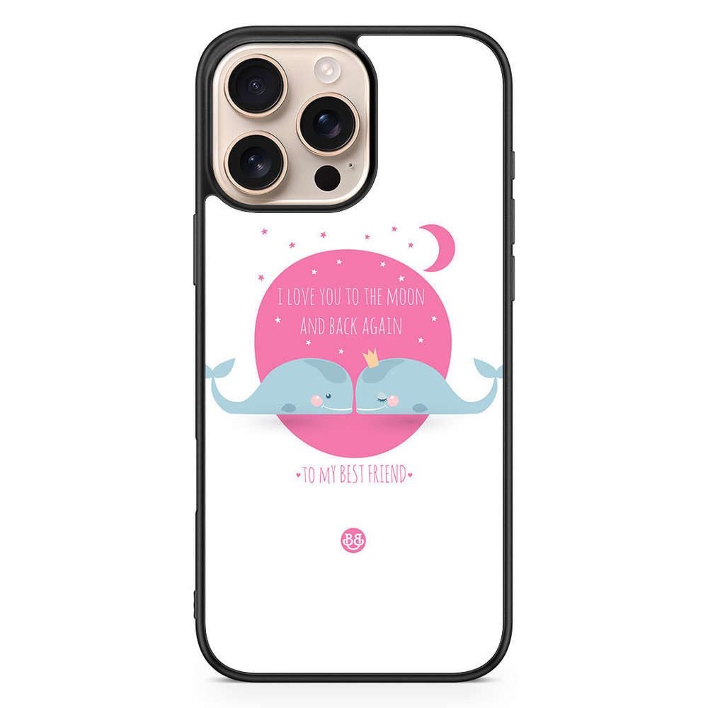 iPhone 16 Pro Max Case - Love You To The Moon