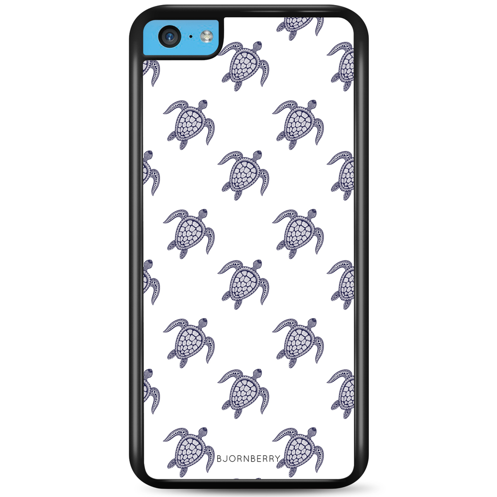 iPhone 5C Case - Blue Turtles