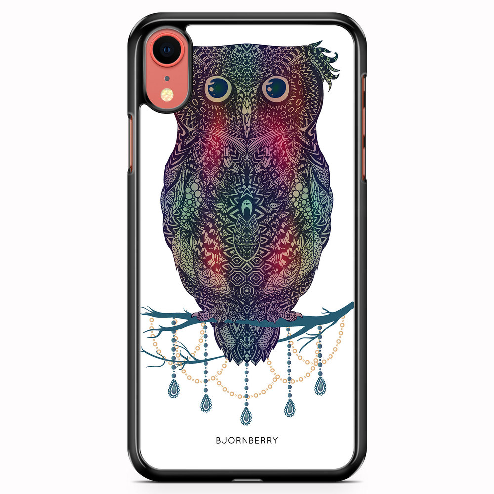 iPhone XR Case - Mandala Owl
