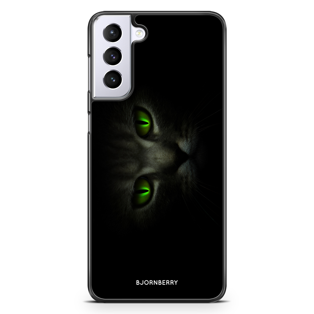 Samsung Galaxy S21 Plus Case - Green Cat Eyes