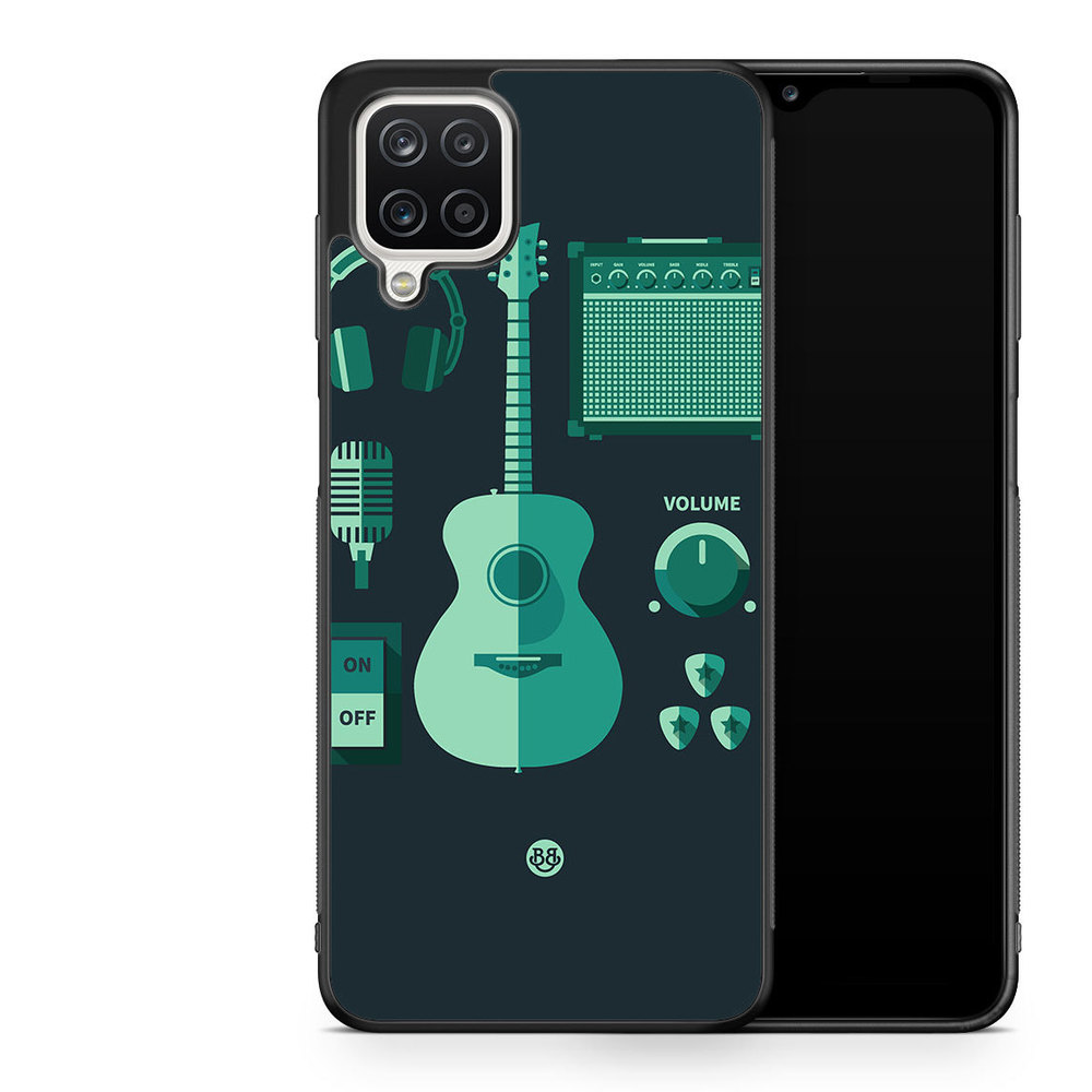 Samsung Galaxy A12 Case - Gitarr