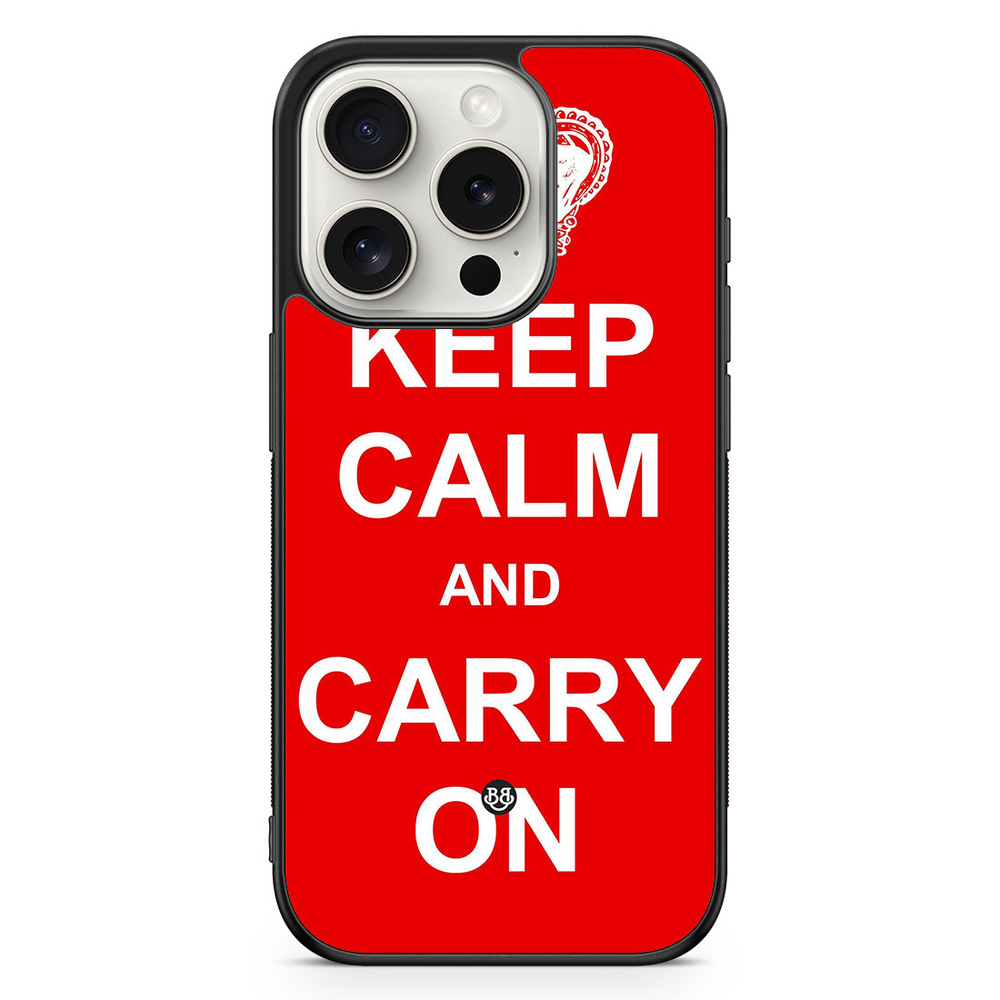 iPhone 15 Pro Case - Keep calm carry on