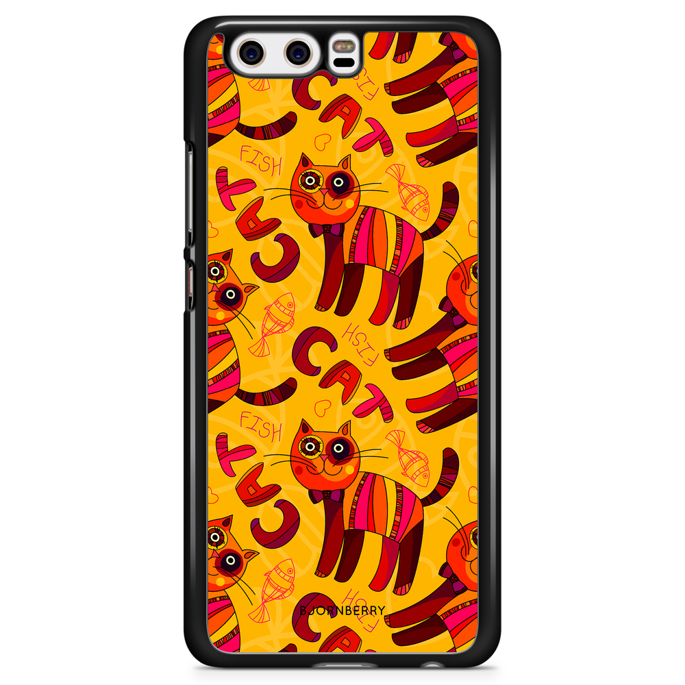 Huawei P10 Case - Cat & Fish