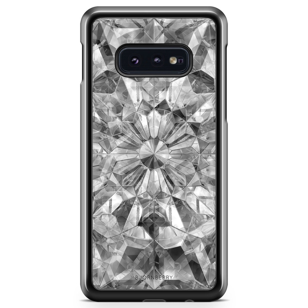 Samsung Galaxy S10e Case - Grey Crystals