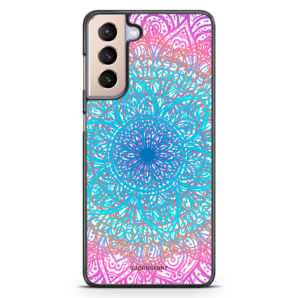 Samsung Galaxy S21 Case - Pastel Mandala