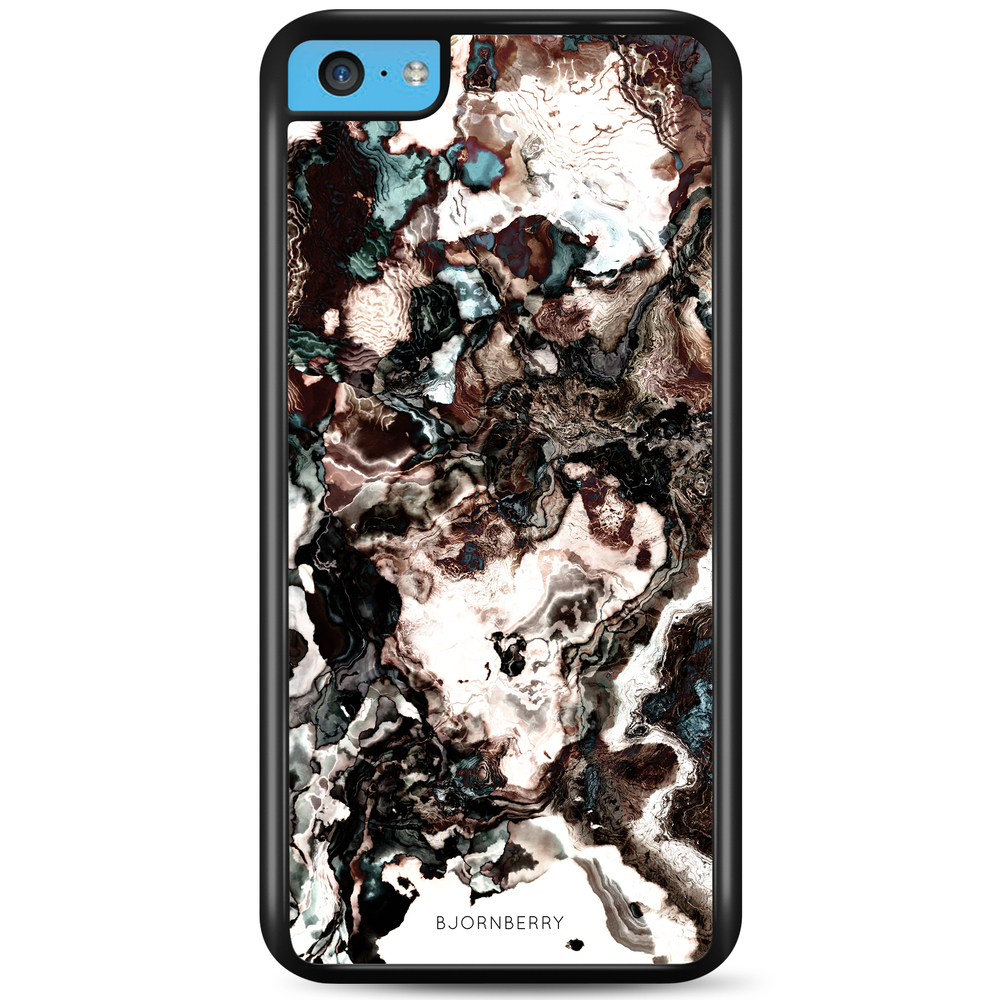 iPhone 5C Case - Marble Brown