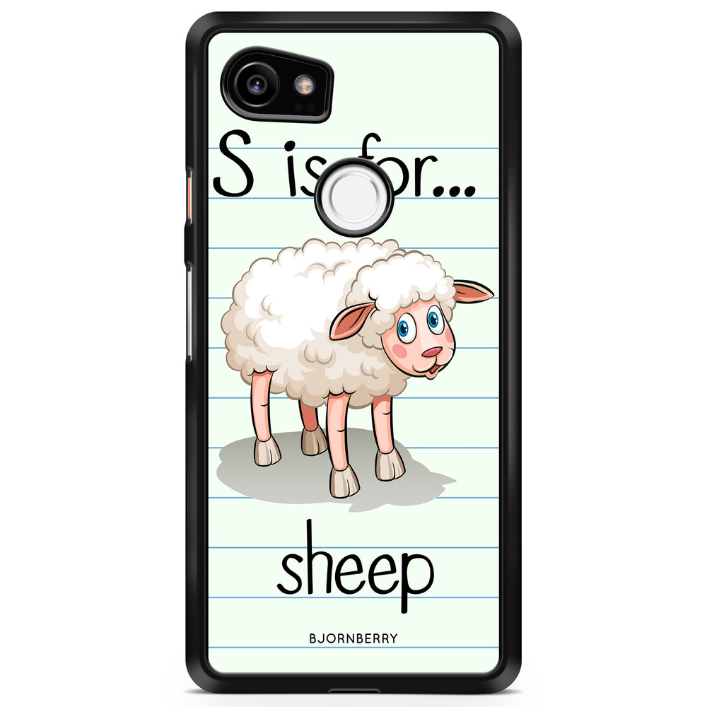 Google Pixel 2 XL Case - S is for Sheep