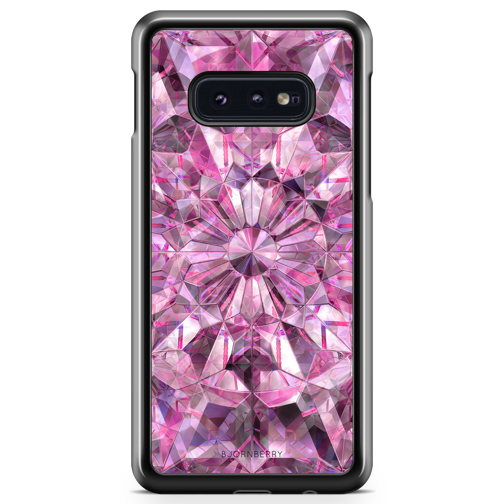 Samsung Galaxy S10e Case - Pink Crystals