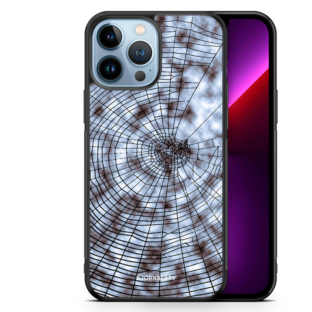 iPhone 13 Pro Max Case - Black Spiderweb