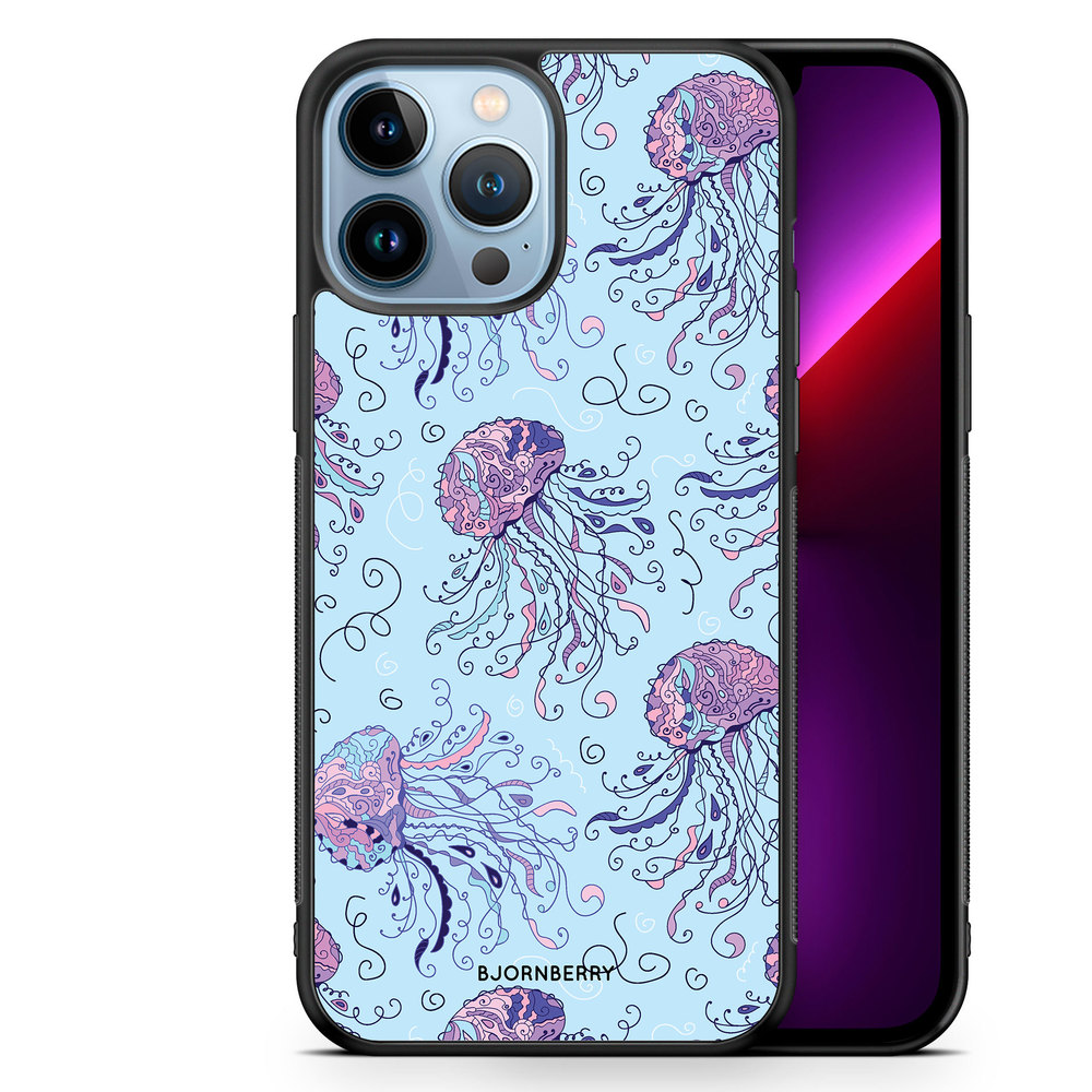 iPhone 13 Pro Max Case - Cartoon Jellyfish