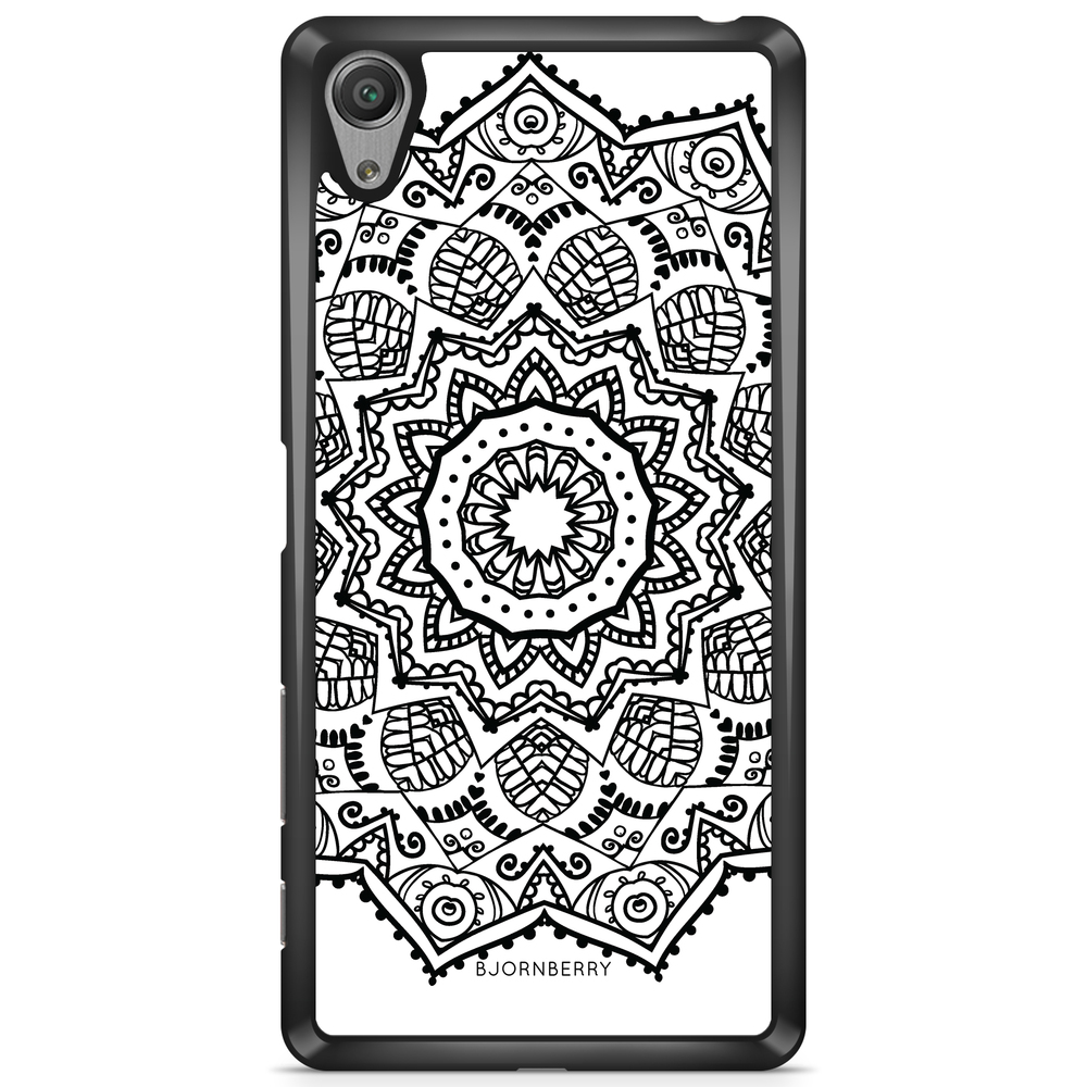 Sony Xperia L1 Case - Black Mandala