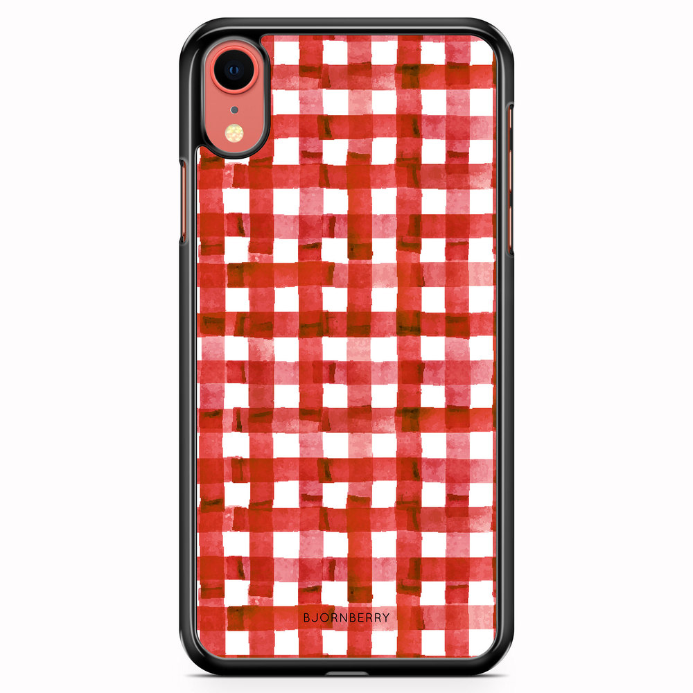 iPhone XR Case - Red Stripes