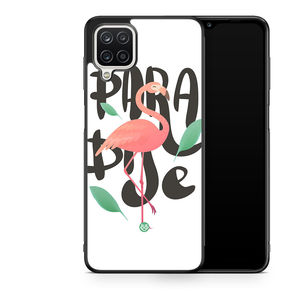 Samsung Galaxy A12 Case - Paradise Flamingo