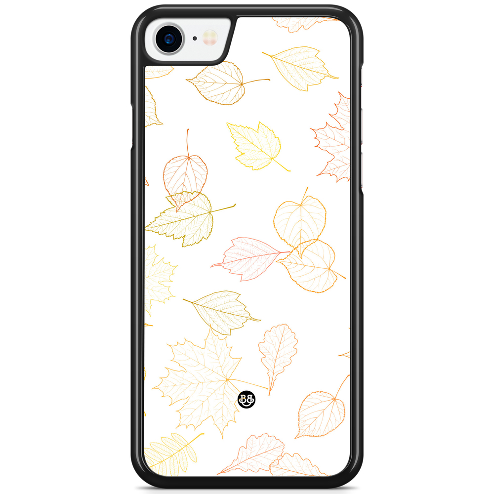 iPhone 7 Case - White and Leaves