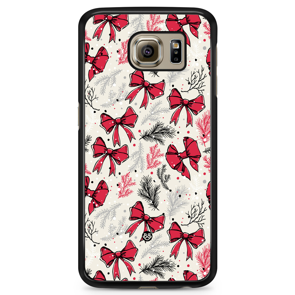Samsung Galaxy S6 Case - Christmas Bows
