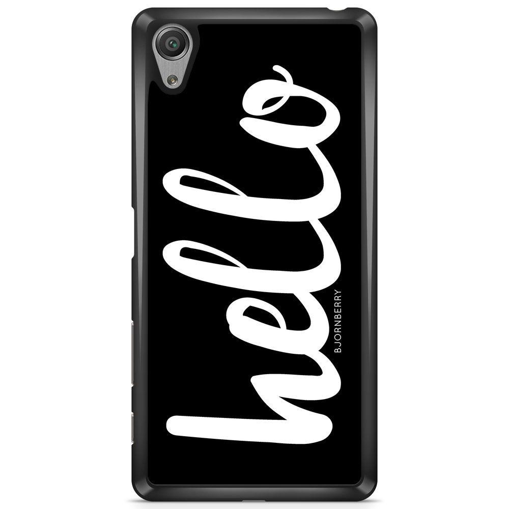 Sony Xperia L1 Case - Hello White