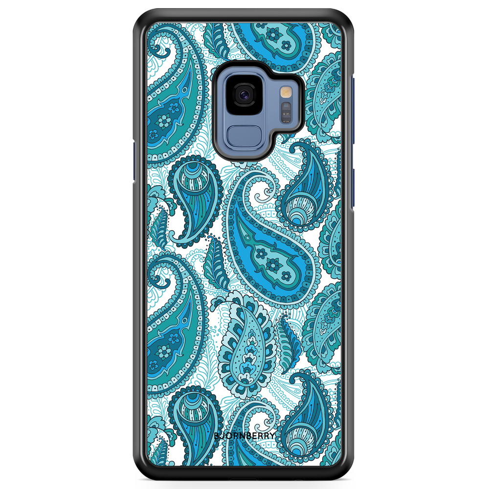 Samsung Galaxy S9 Case - Blue Paisley