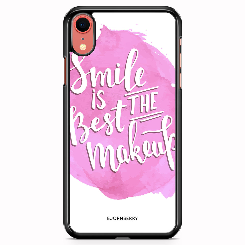 iPhone XR Case - Smile Quote