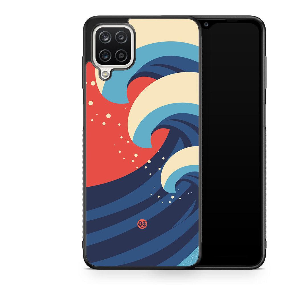 Samsung Galaxy A12 Case - Waves