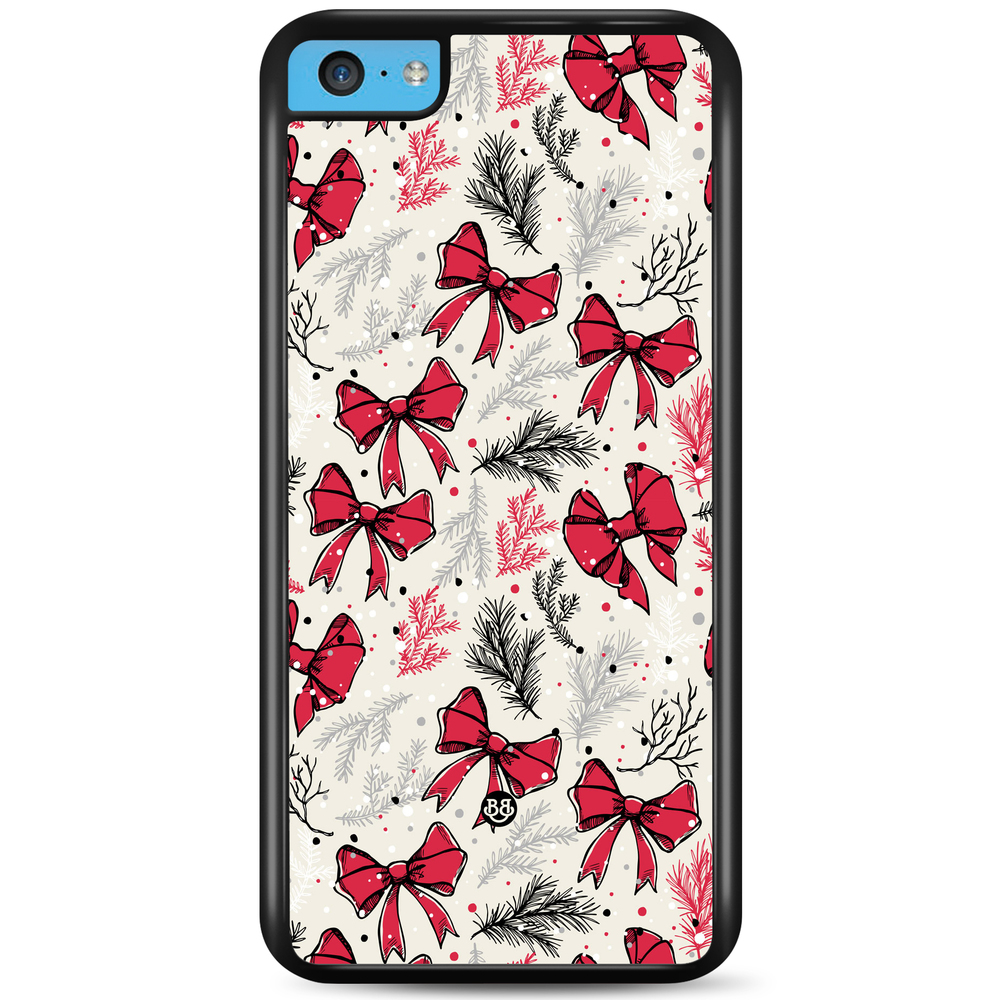 iPhone 5C Case - Christmas Bows